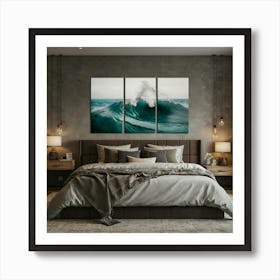 Ocean Wave Art Print