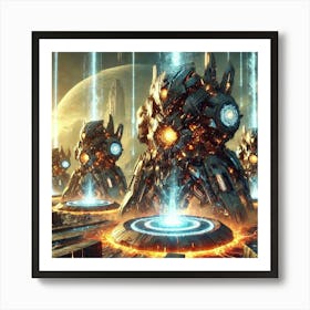 Energy Disruptors Art Print