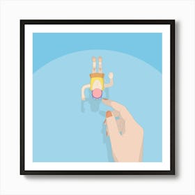 The Diver Art Print