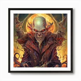 Demon 3 Art Print