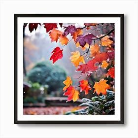 Autumn Leaves 3 Art Print