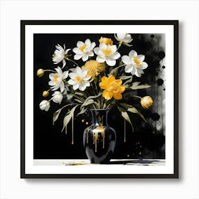 Flowers In A Vase 59 Art Print