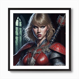 Taylor Swift in Dungeons & Dragons 1 Art Print