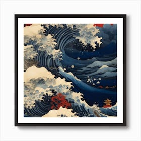 Great Wave Off Kanagawa Art Print