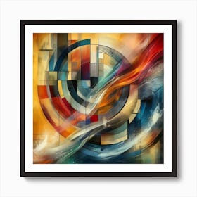 Abstract Painting 5 Art Print