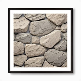 Stone Wall 28 Art Print