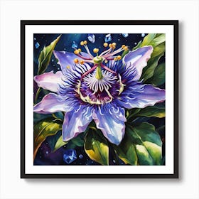 Passion Flower Art Print