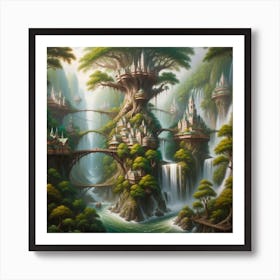 Fairytale Forest 1 Art Print