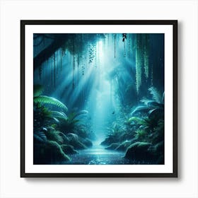 Dark Forest Art Print