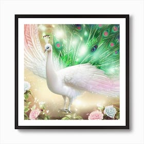 Peacock 9 Art Print