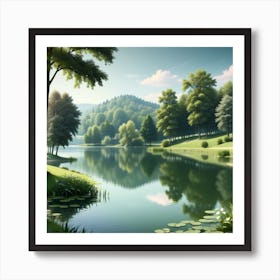 Landscape - Landscape Stock Videos & Royalty-Free Footage 22 Art Print