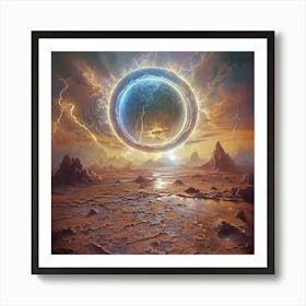 Ring Of Fire Art Print