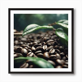 Coffee Beans 85 Art Print