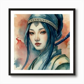 Default Art Print Shinobi The Magic Of Watercolor A Deep Dive 0 (1) Art Print