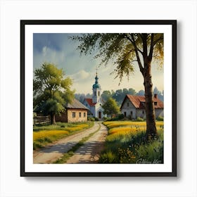 Country Road Art Print