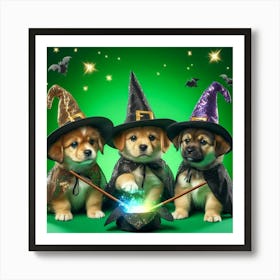 Witches 12 Art Print