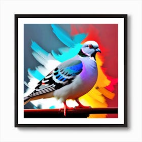 Pigeon 25 Art Print