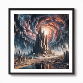 Space City Art Print