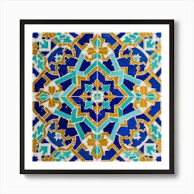 Islamic Tile Art Print