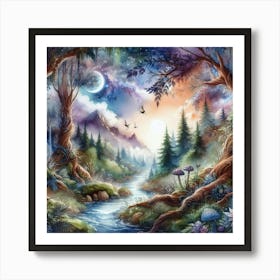 Fairytale Forest 13 Art Print