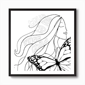 Inner Child Coloring Art Print Art Print