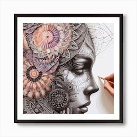 Soul's Odyssey a Journey Within Art Print