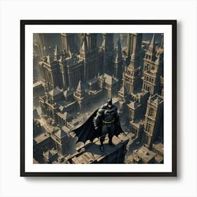 Batman Arkham City Art Print