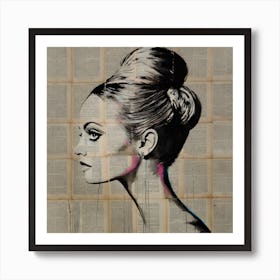 Twiggy London Art Print