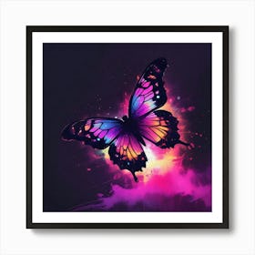 Butterfly Painting 324 Art Print