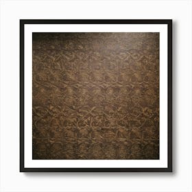 Photography Backdrop PVC brown painted pattern 14 Art Print