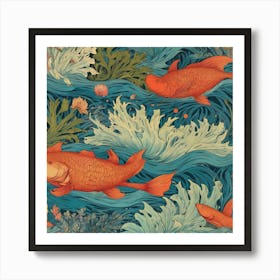 Koi Fish 1 Art Print