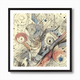 Abstract Painting 21 Art Print