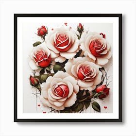 Roses 1 Art Print