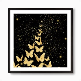 Golden Harmony Art Print