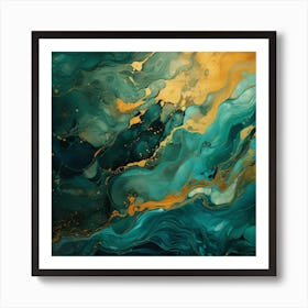 Abstract Painting 244 Art Print