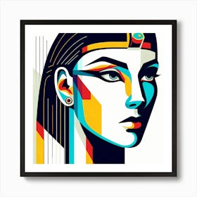 Cleopatra Portrait Artwork 209 Art Print