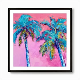 Palm Trees Art Print