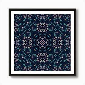 Floral Pattern 2 Art Print