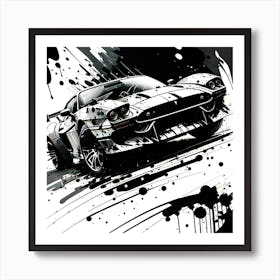 Aston Martin Gt Art Print