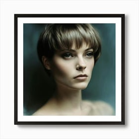 Portrait Of A Young Woman 8 Art Print