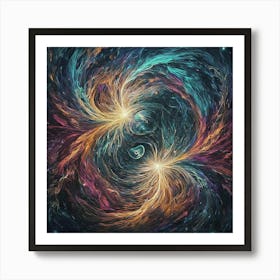 Yin Yang Art Print