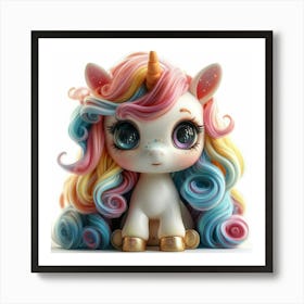 Unicorn 235 Art Print