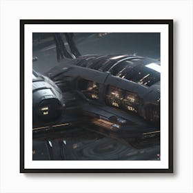 Spaceship 1 Art Print