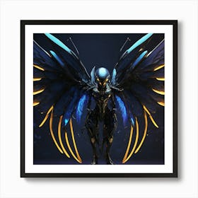 Alien Wings Art Print