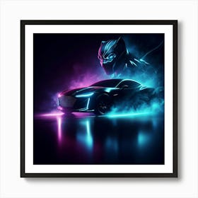 Black Panther 10 Art Print