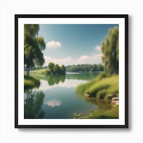 Landscape - Landscape Stock Videos & Royalty-Free Footage 24 Art Print