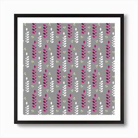 Lilac Leaves Art Print