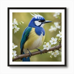 Blue Jay Art Print