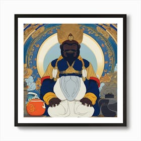 Tibetan Guru Art Print