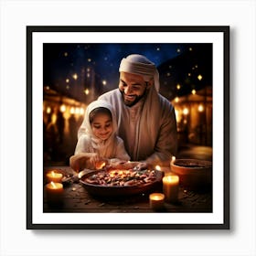 Celebration Joy Festivity Islam Culture Happiness Family Unity Blessings Ramadan Tradition (3) Art Print